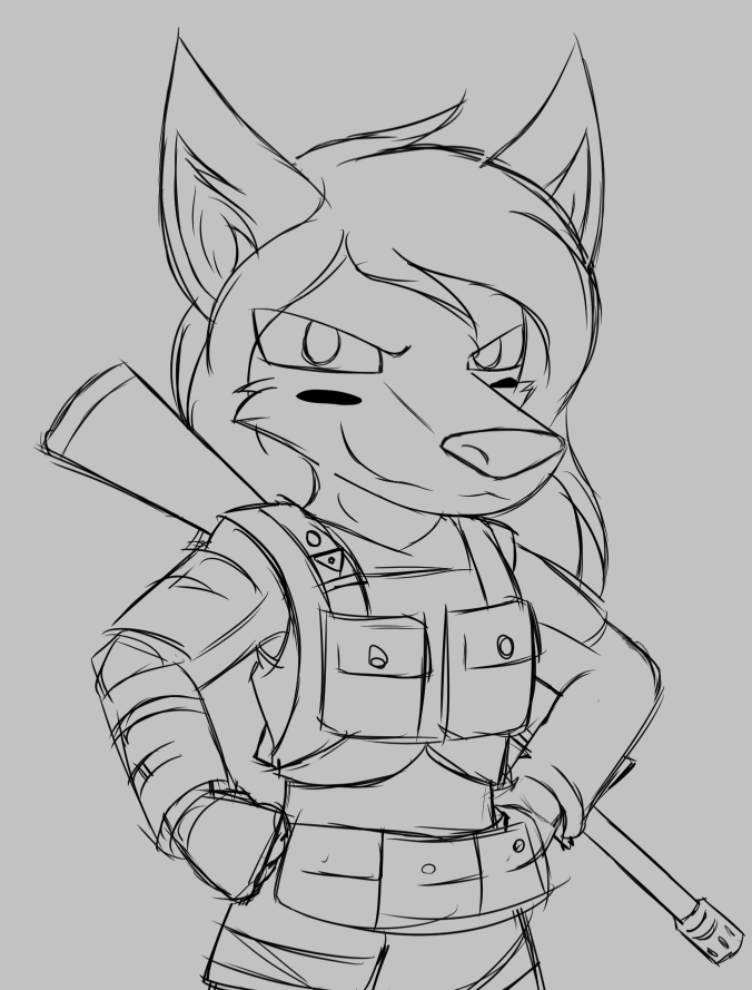 Military Denrim by W0lfmare