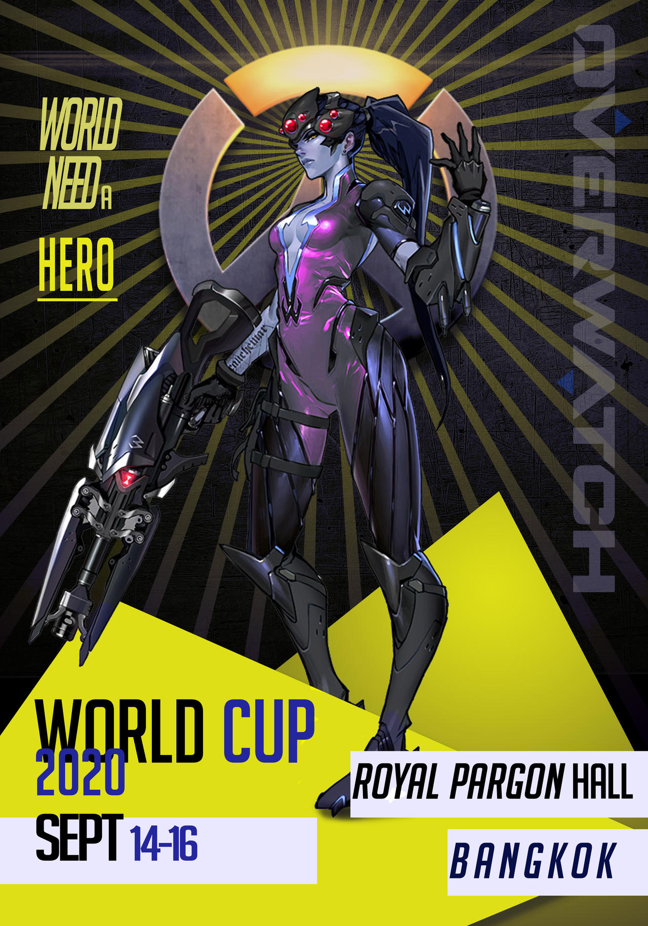 Overwatch Poster 2 by AgnieszkaZielinska on DeviantArt