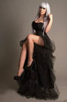 Black Gown II by tanit-isis-stock