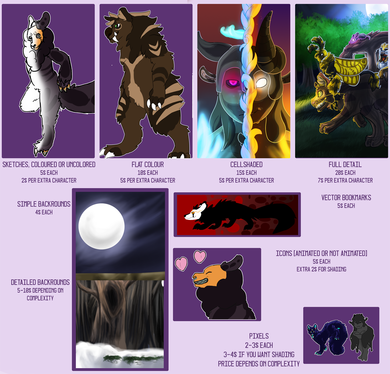 commission sheet 2015