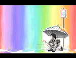 Life like pouring Rainbow by hakumo