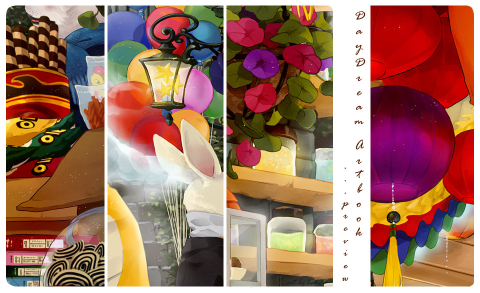 DayDream Artbook: preview by hakumo