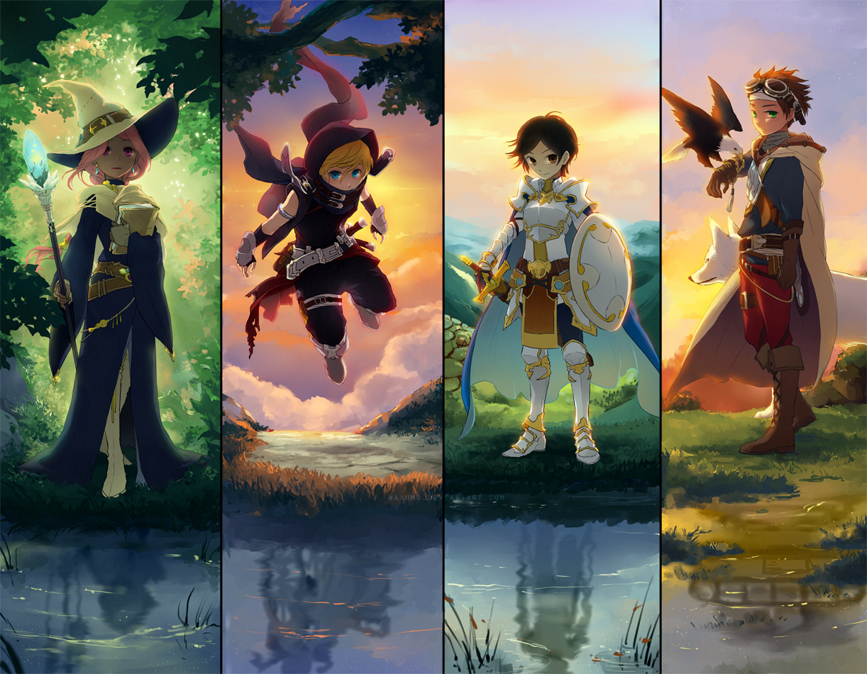 Dream in Color: Dusk and Dawn by hakumo
