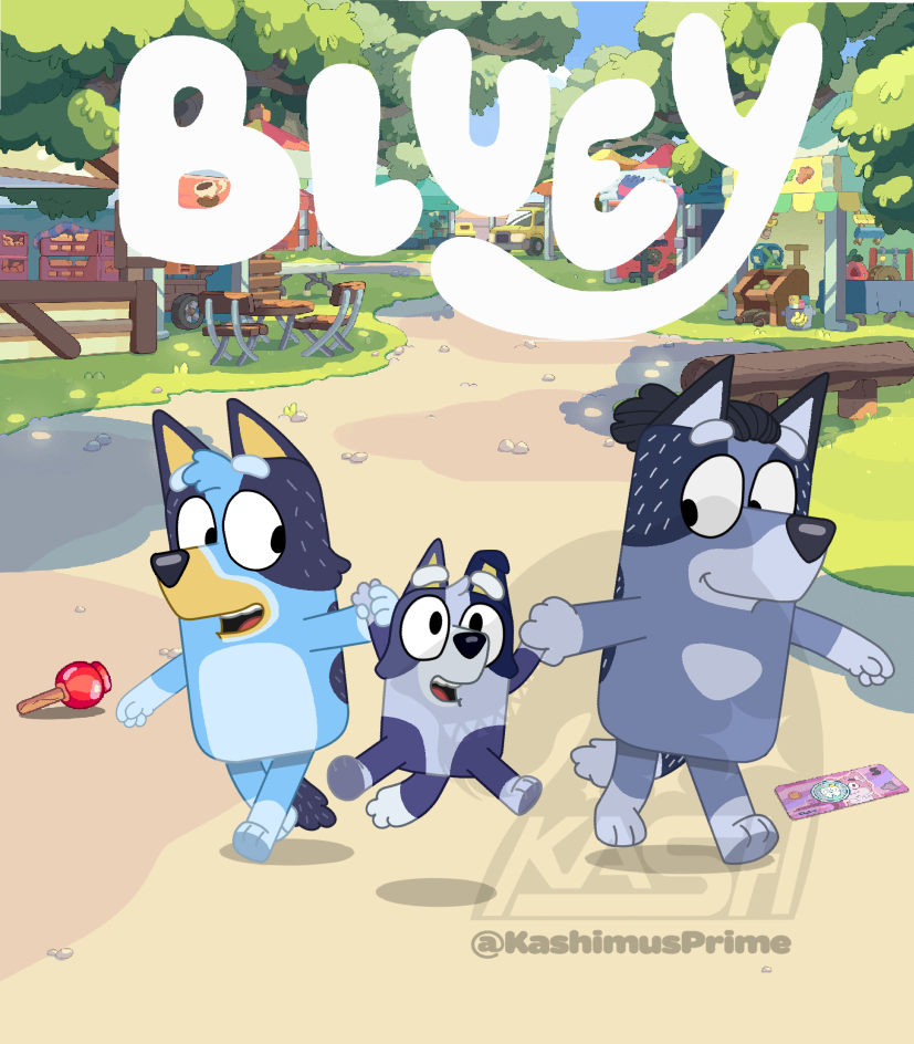 Bluey Adventure Deviantart Future Bluey by KashimusPrime on DeviantArt
