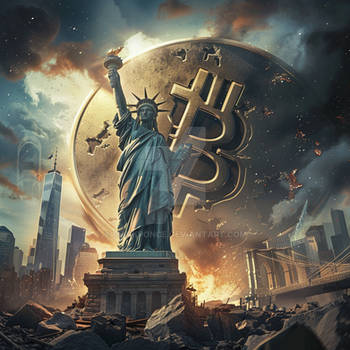 America Bitcoin Logo