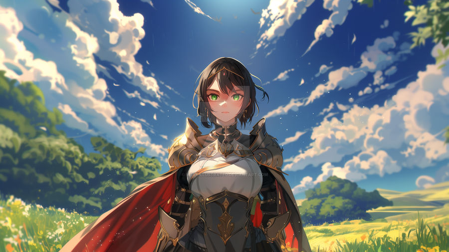 Anime Knight by MarkIllustrated on DeviantArt