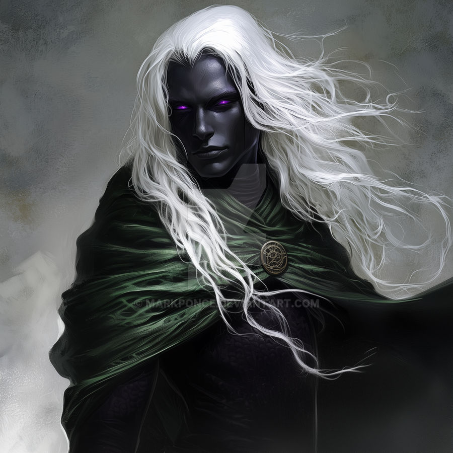 Drow End Drizzt Do'Urden Drow Elf by MarkPonce on DeviantArt