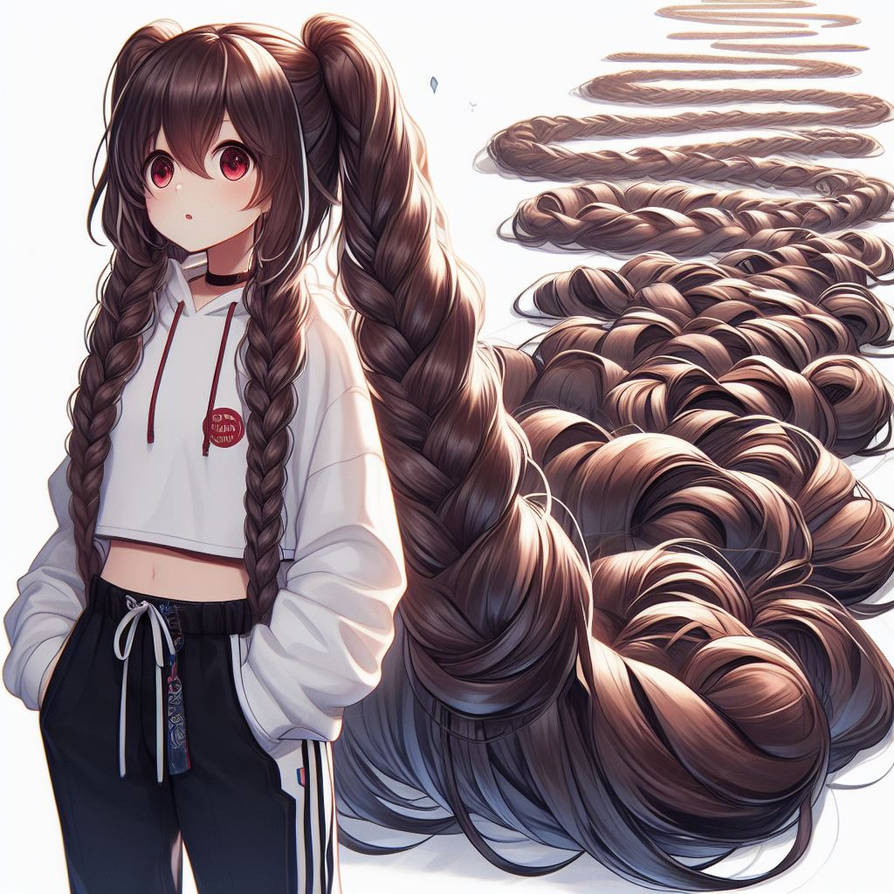 Snaking braid by BlinkMarker on DeviantArt