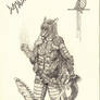 Aguno's combat equipment