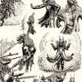 Action sketches 2