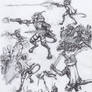 Action sketches 3