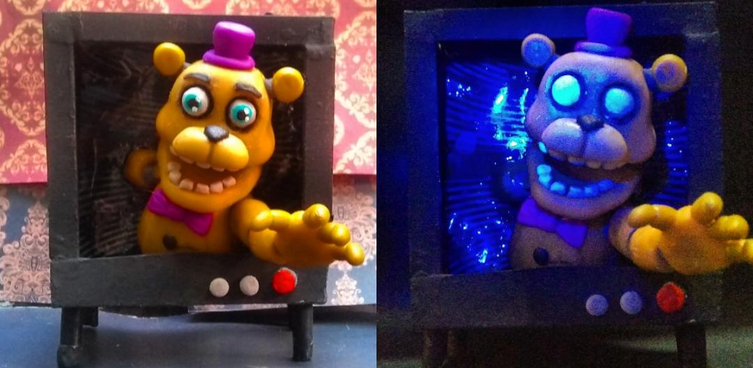 FNaF Funko Repaint: Springtrap by GenjisWife on DeviantArt