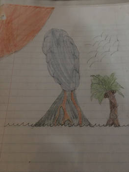 Best volcanoes drawing