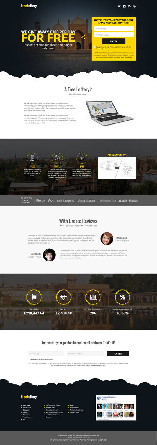 Free Postcode Lottery by Shabbir786 on DeviantArt