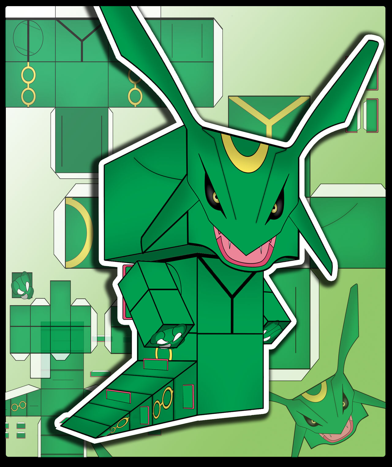 Ray Fakemon Rayquaza by jaramillo13 on DeviantArt