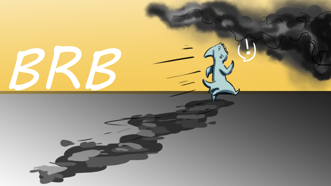 BRB stream screen by sharkbaitsharpie on DeviantArt