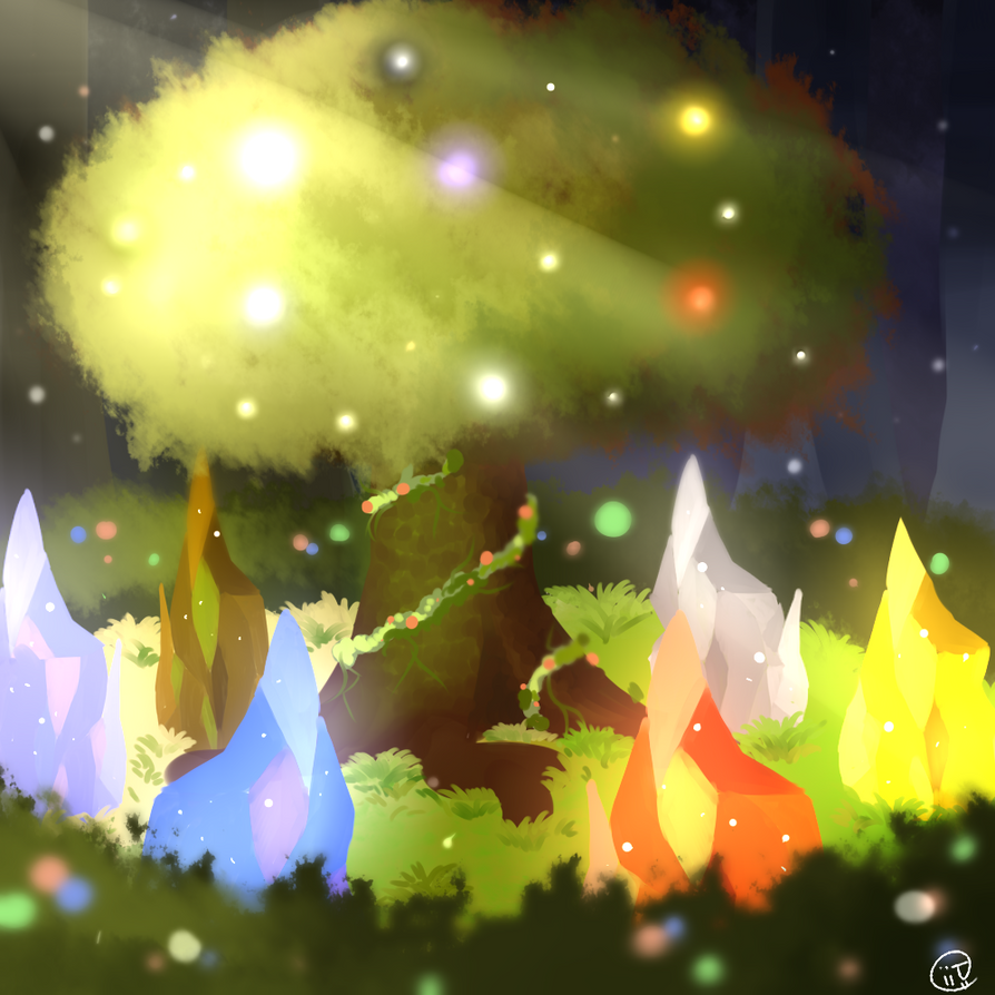 Elementtree Tree The Tree of Elements by V4N4NITE on DeviantArt