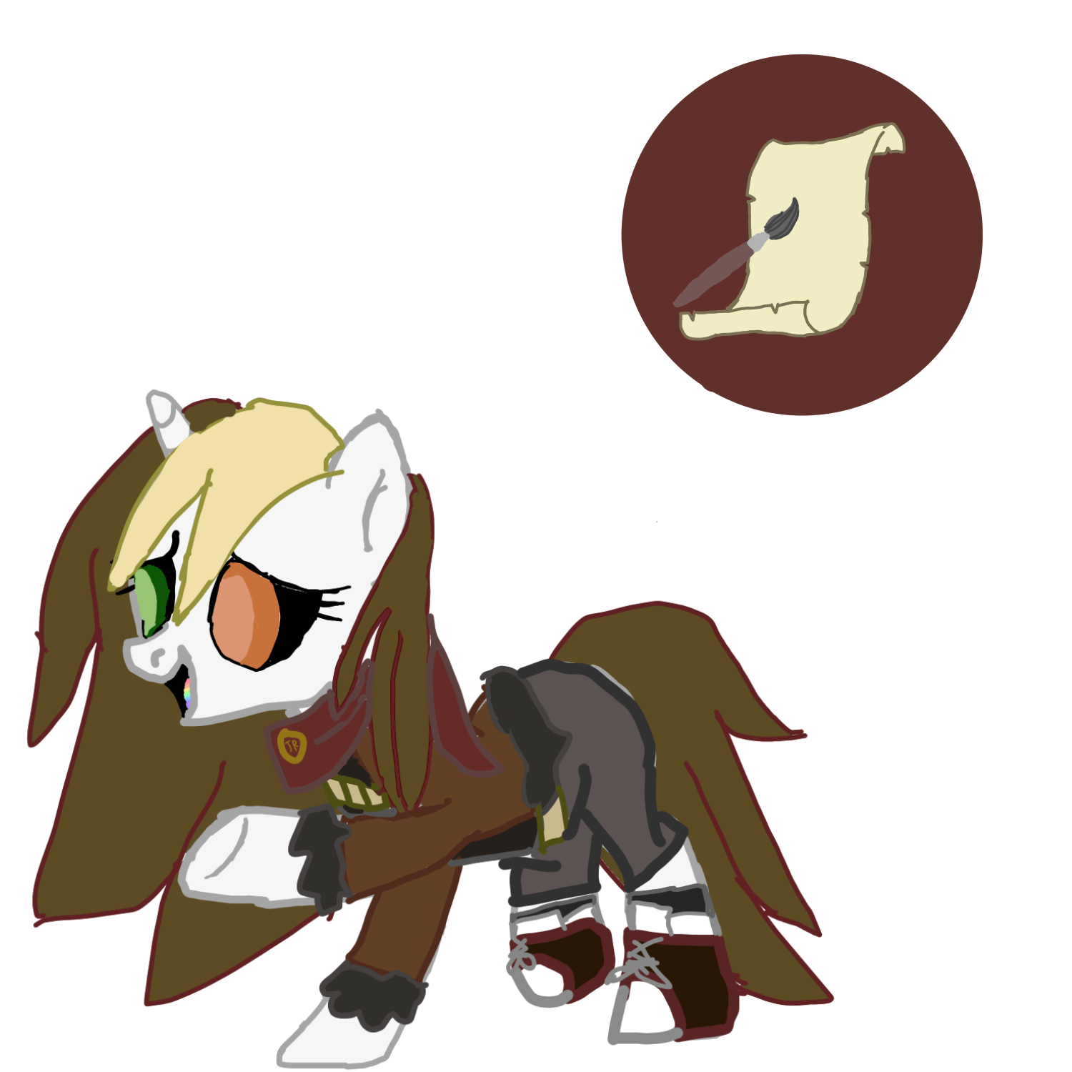 Mlp Ink Pot My little pony dreamswap au(mlp!ds!ink/inka) by Cousintaleshayla1005 on ...