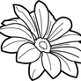 Lineart flower