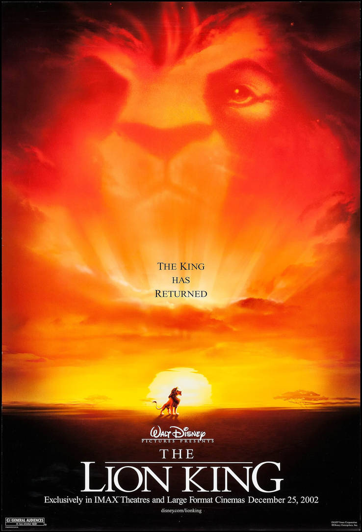 THE LION KING IMAX RE-RELEASE (1994/2002) by allenmilton2004324 on ...
