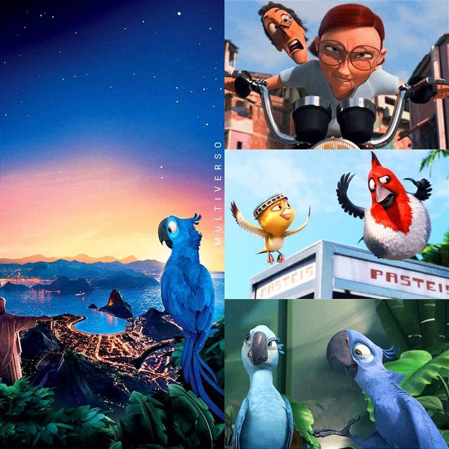 Dreamworks Rio Deviantart BLUE SKY STUDIOS RIO (2011) ANIMELS BIDS DVD by allenmilton2004324 on ...