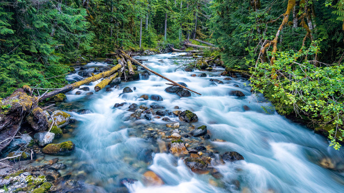 Sulfur Creek by PNWDronetography