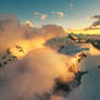 Into the clouds at Mt. Baker