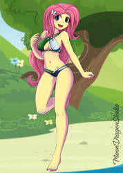 Fluttershy - Swimsuit BG