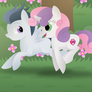 Sweetie Belle and Rumble [MLP]