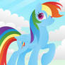 Rainbow Dash + SPEEDPAINT