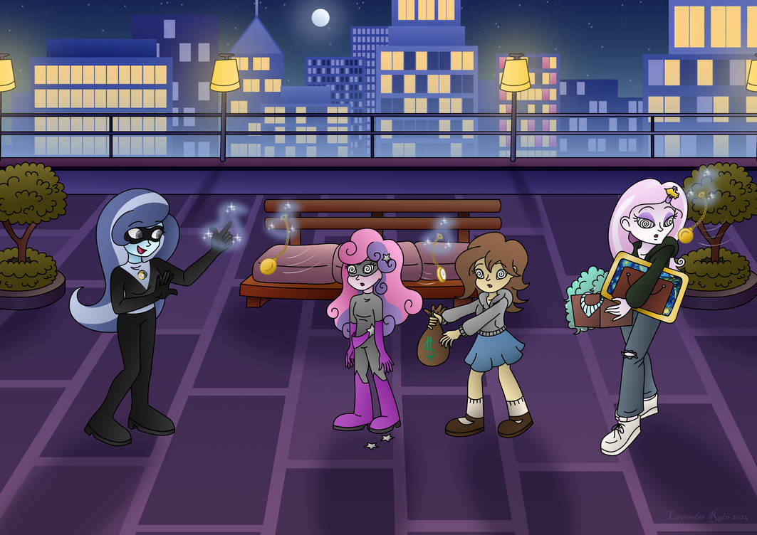 Tree Rows Hypnotic Rooftop Hypnosis (Commission) by LavenderRain24 on DeviantArt