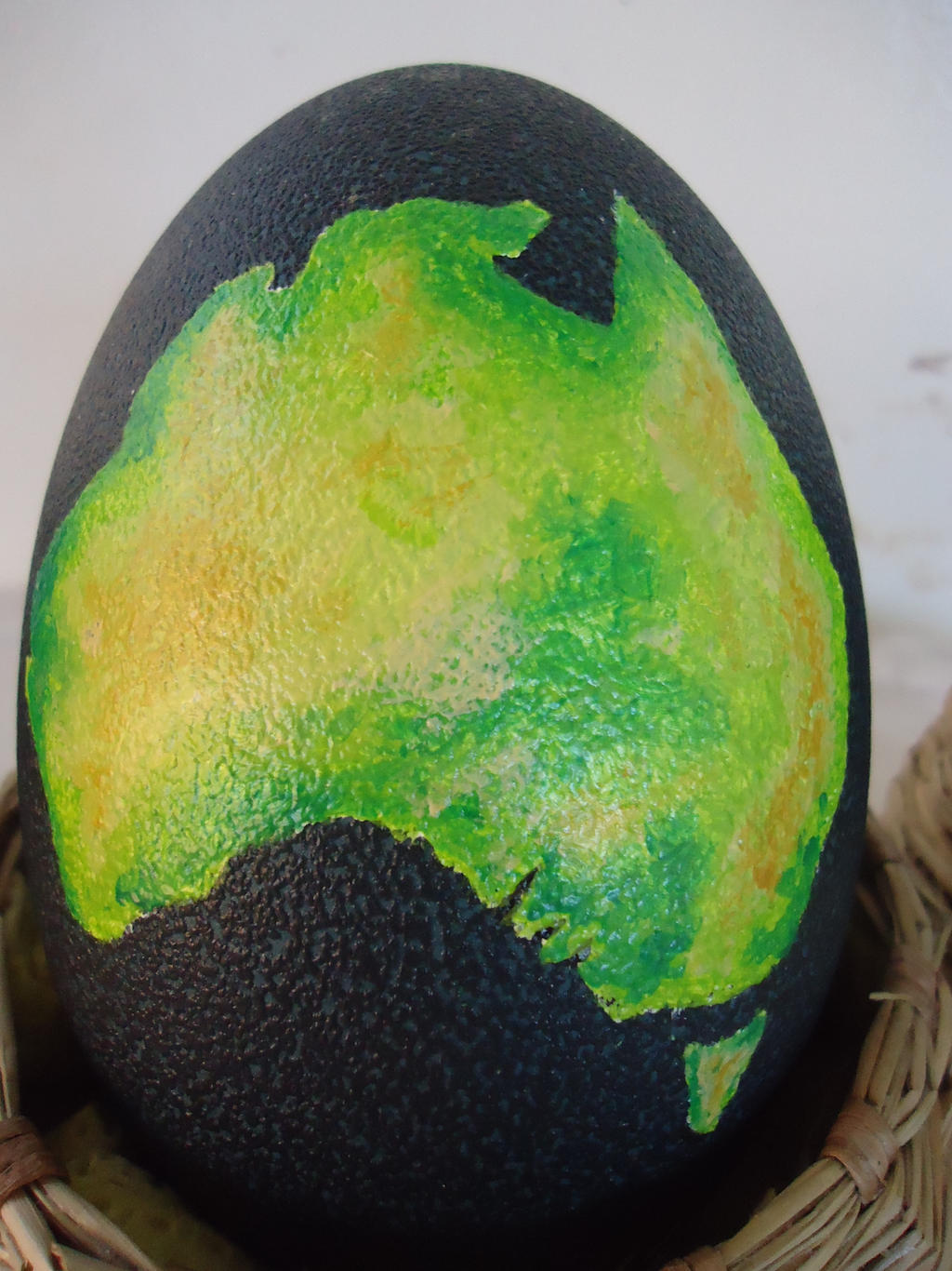 Middle Emu Egg Detail