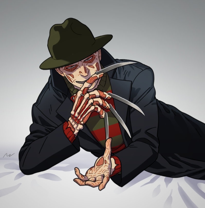 Personal Comm: New Nightmare Freddy Krueger by dinoloverXX on DeviantArt Personal Comm: New Nightmare Freddy Krueger by dinoloverXX on DeviantArt