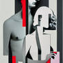 Censorship nude couple censored with black recta