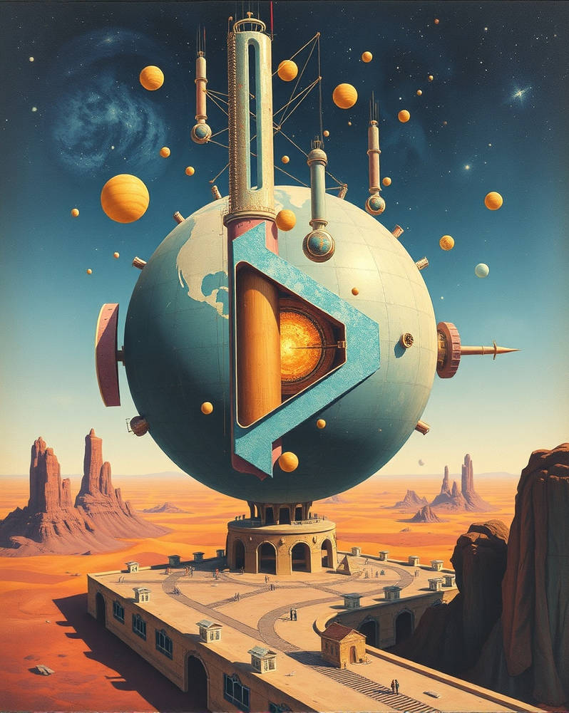 Cosmic Engineering cosmic engineering Abstract Surrealism - 10614198 by LivinaParadox on ...