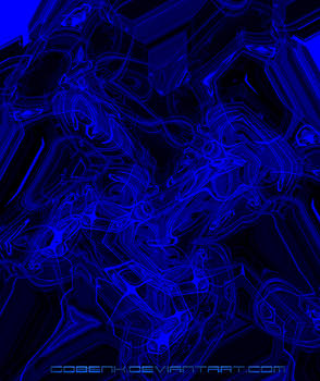 Blue Abstract