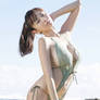 Anri Sugihara in exotic swimsuit