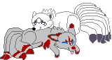 Yonbi and kitsune pixel