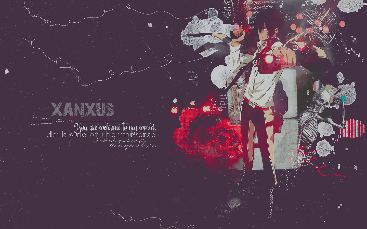 Xanxus wallpaper