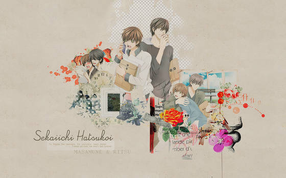 Sekaiichi Hatsukoi Wallpaper