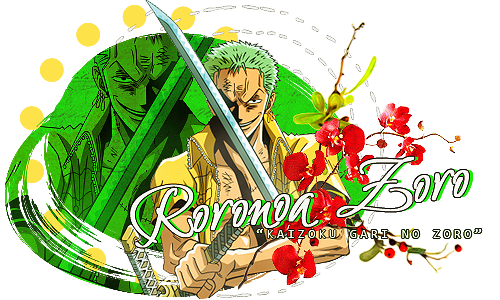 One Piece - Roronoa Zoro Signature by lady-alucard on DeviantArt