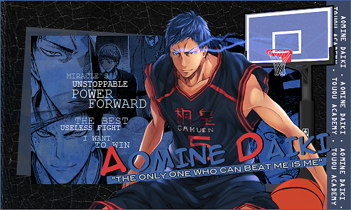 Aomine signature