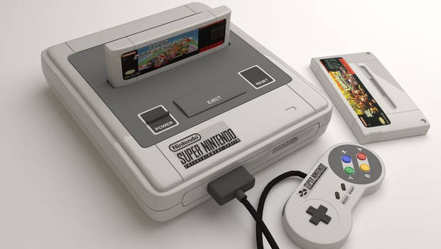 Snes Render 2 By Grayfoxdie D2xdt5m-fullview