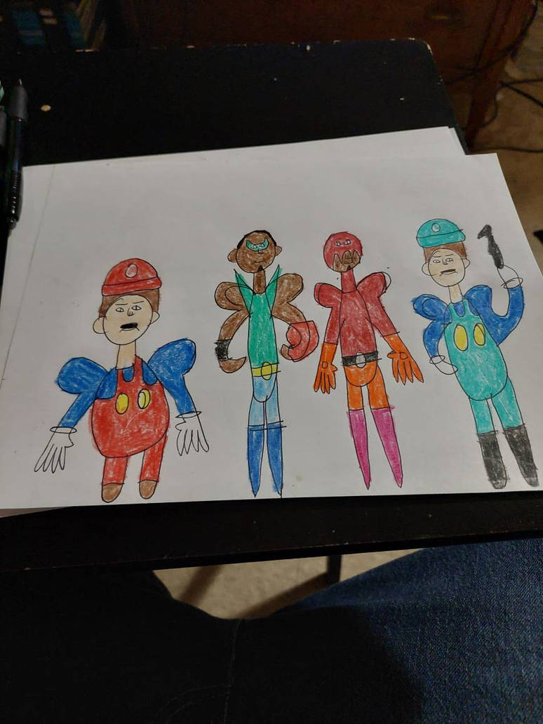 Machine Bros and Mario Bros. by MegaHakeemXSonicSX on DeviantArt