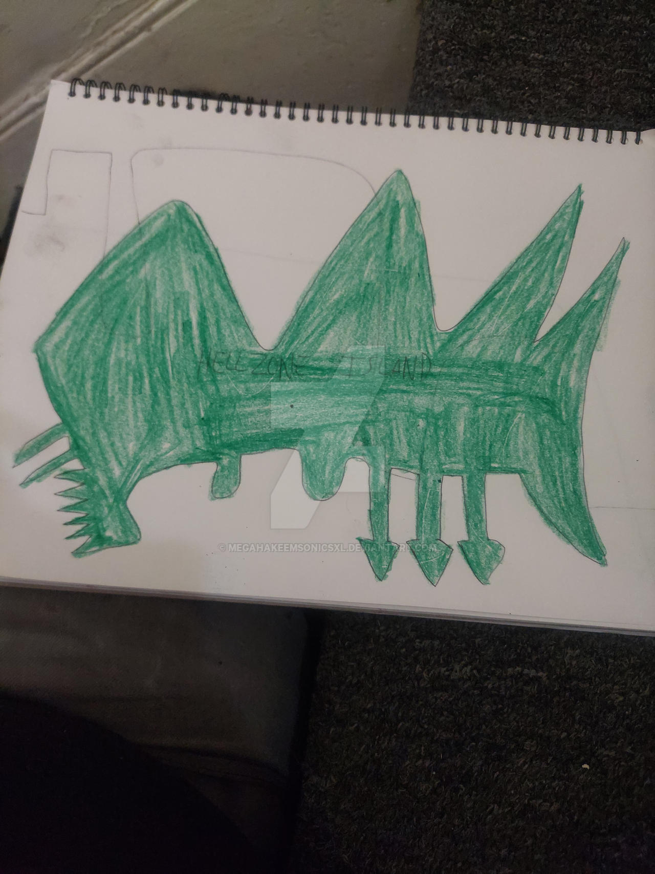 Hellzone Deviantart Icon Hellzone Island by MegaHakeemSonicSXL on DeviantArt