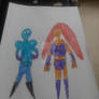 Masked Megastar and Starfire