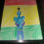 Masked Megastar and The Ghanian Flag