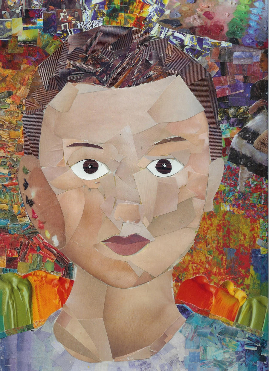 Self Portrait Collage by WavesUponAndromeda on DeviantArt