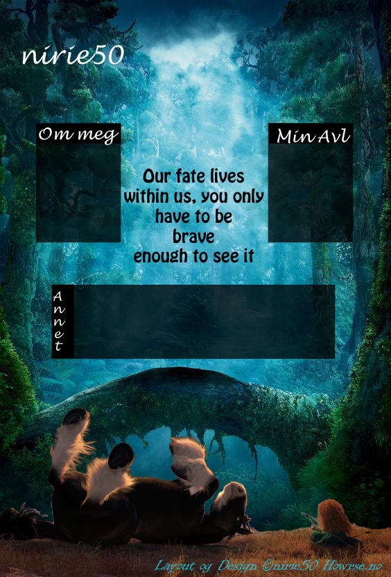 Brave Layout by Nirie50 on DeviantArt