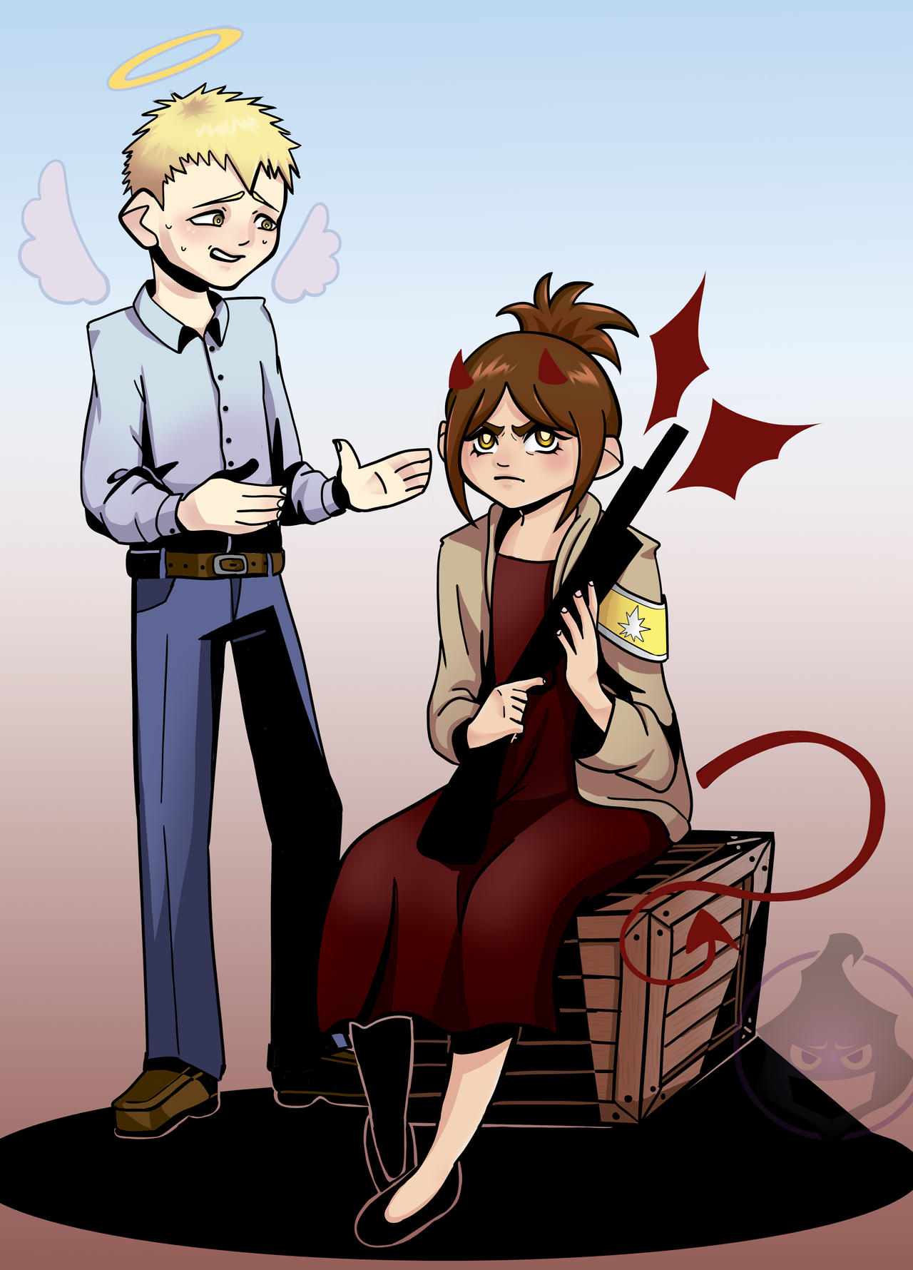 Gabi And Falco What Fans See By Awkwardthief On Deviantart Gabi And Falco What Fans See By Awkwardthief On Deviantart